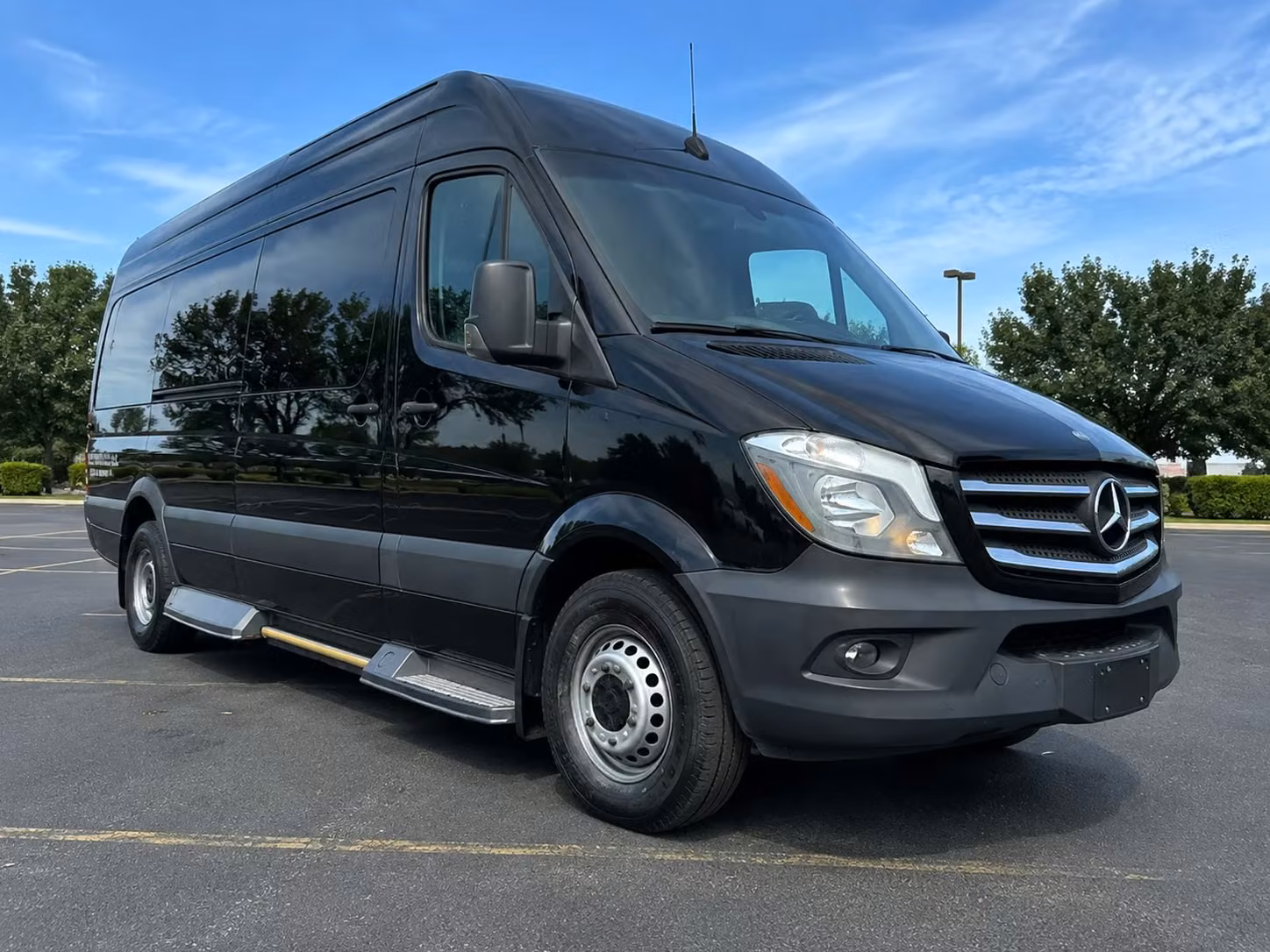 arlington sprinter van rental with driver