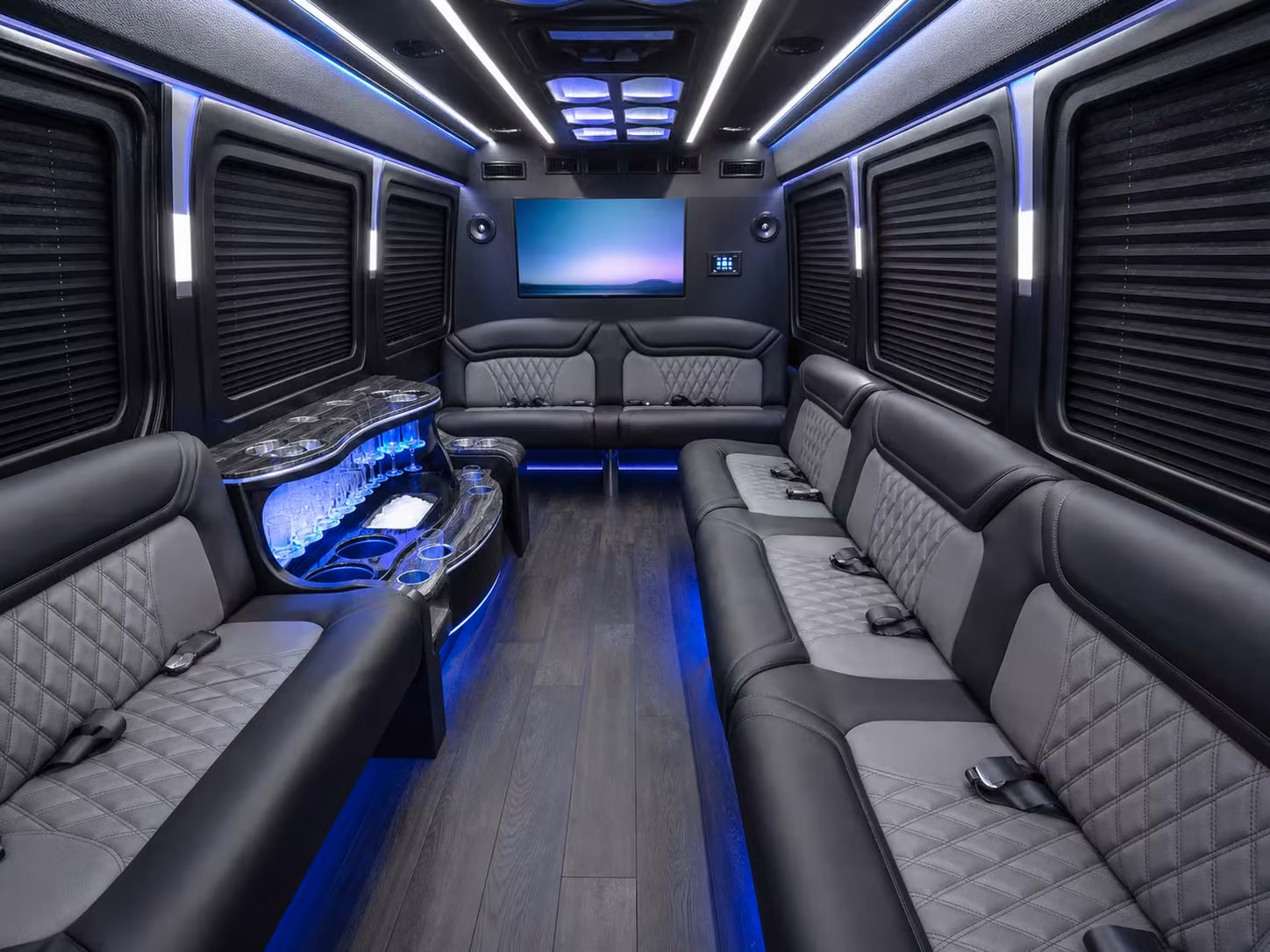 sprinter van rentals for the closest arlington prom friend groups