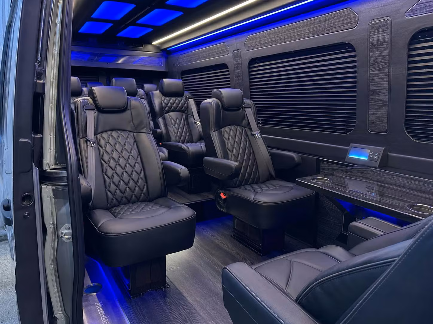 sprinter van transportation for groups and events across arlington